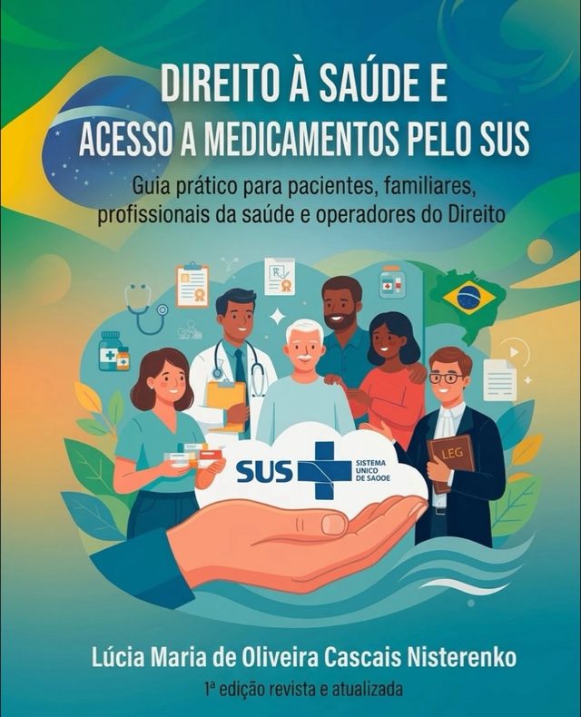 Capa do livro Direito à Saúde e Acesso a Medicamentos pelo SUS